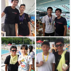 恭喜本會泳員在第二組第三節及第三組第二節分齡游泳賽獲得獎項