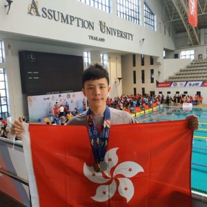 恭喜本會泳員王海藍代表香港出戰泰國分齡游泳錦標賽取得優異成績