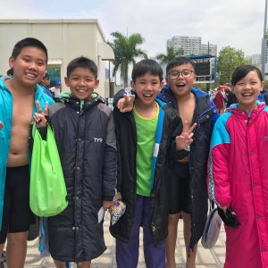 恭喜泳員們在2018-2019年度屯門區小學學界游泳比賽男子甲、乙、丙組奪得佳績